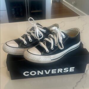 Women’s Converse Classic Black and White Sneakers